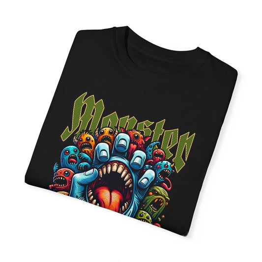 Monster Party Unisex Garment-Dyed T-shirt