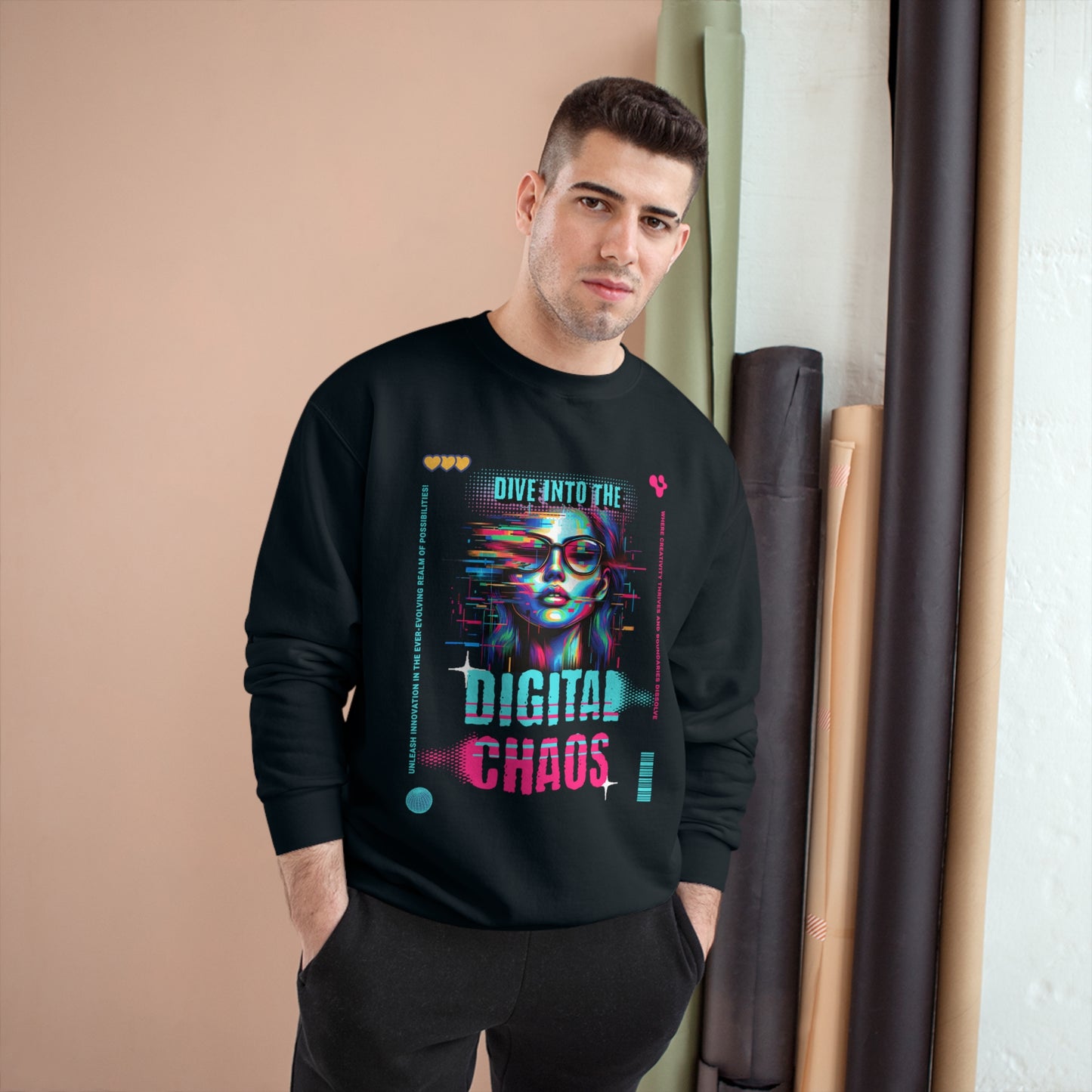 Digital Chaos Champion Sweatshirt