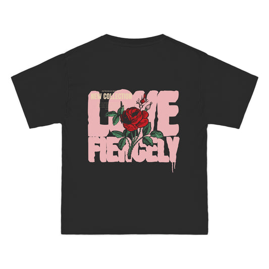 LOVE FIERCELY Beefy-T®  Short-Sleeve T-Shirt